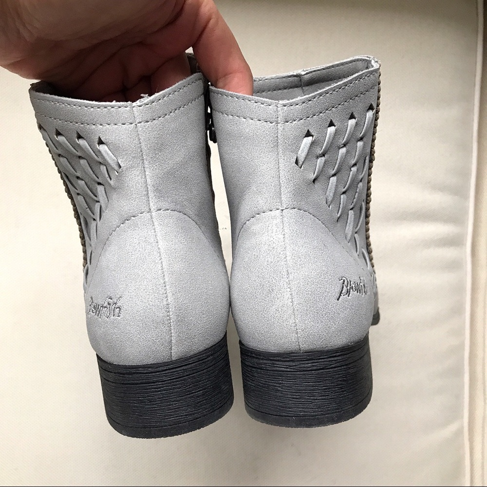 LAST ONE‼️S/9 Braided Grey Booties! 🐰 - Picture 5 of 7